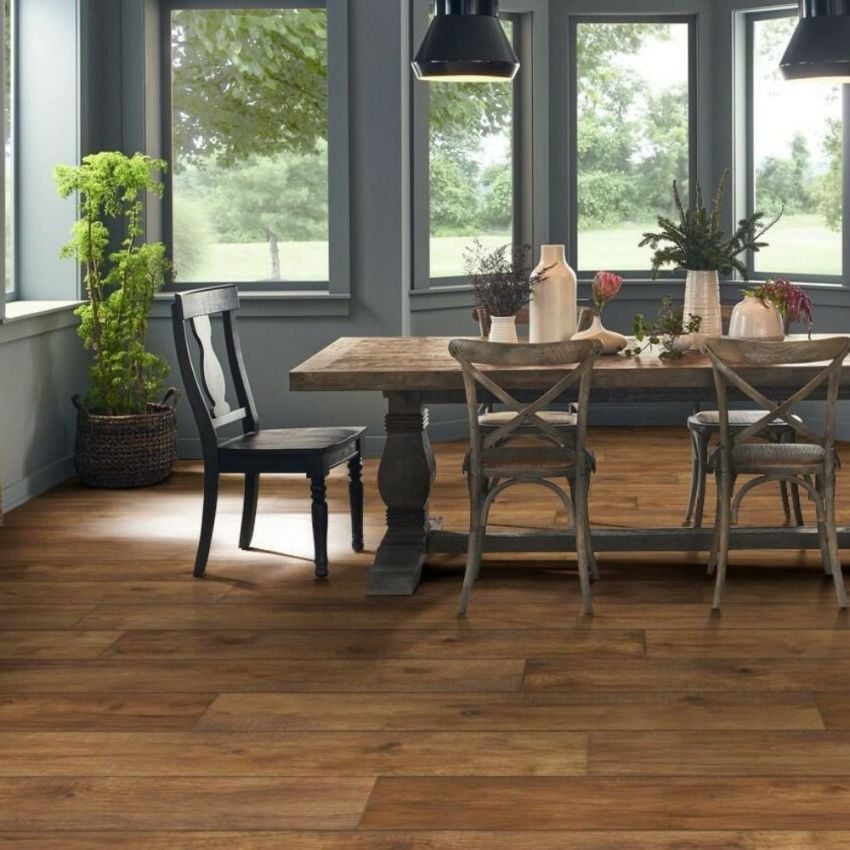 Mannington Restoration Wide Hillside Hickory Ember 28213 Laminate